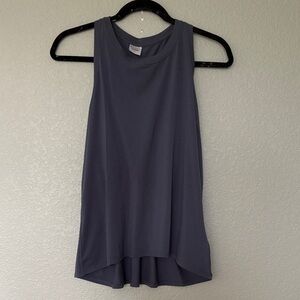 Athleta Charcoal Sleeveless Tank Top